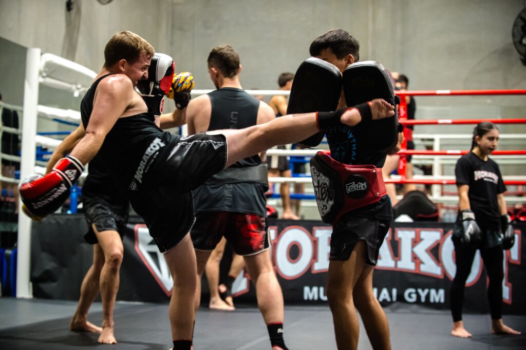 You make a lot of friends at a Muay Thai Gym.